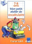 Mon petit atelier vocabulaire
