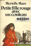 Petite fille rouge avec un couteau