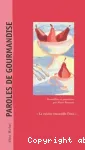 Paroles de gourmandise