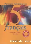 Français 5e/Parcours méthodiques/Hachette/2001
