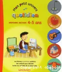 Quotidien ms mon petit univers 4/5 ans