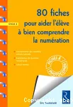 80 fiches pour aider l'élève à bien comprendre la numération